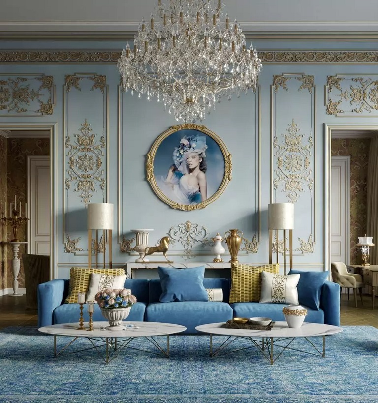 Phong cách thiết kế nội thất Baroque